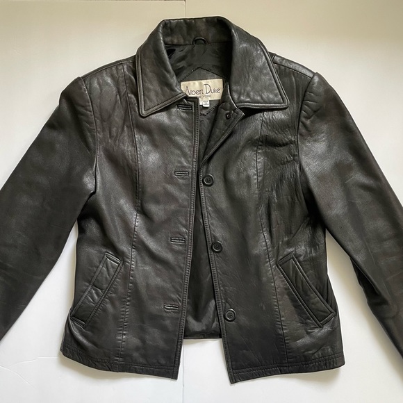Vintage Albert Duke leather Jacket - Picture 3 of 8